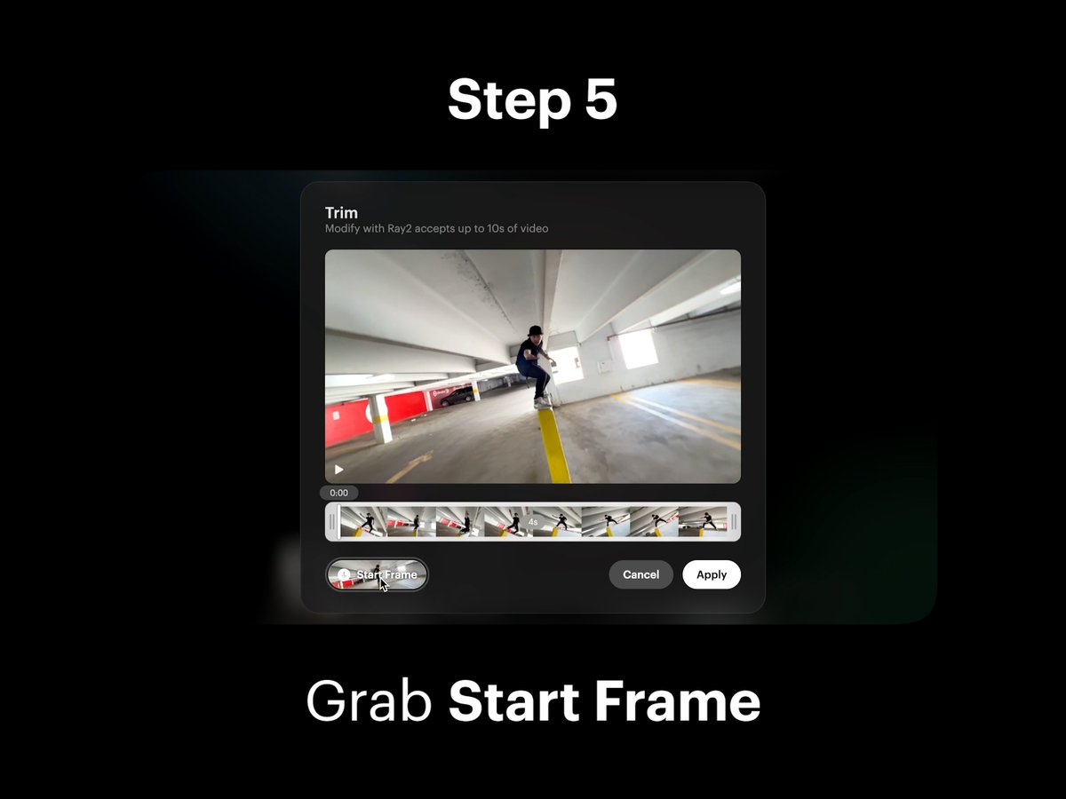 Step 5: Open Trim View 1