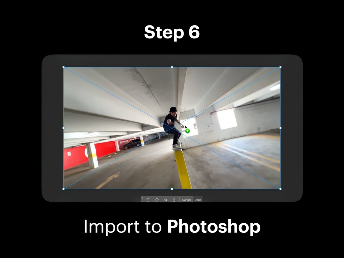 Step 6: Import to Photoshop 1