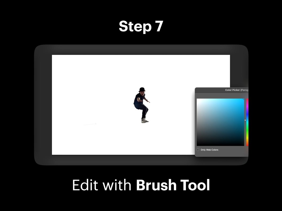 Step 7: Edit with Brush Tool 1
