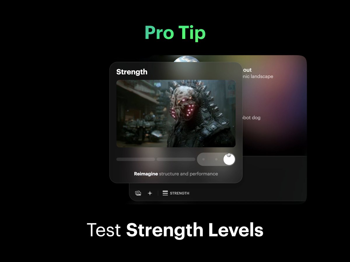 Pro Tip: Experiment with Strength Levels