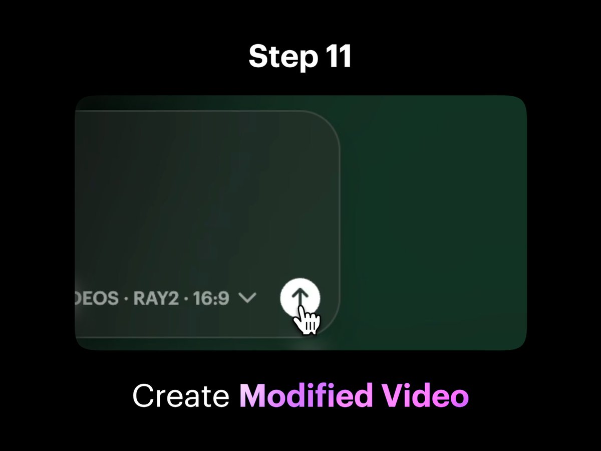 Step 11: Create Modified Video 1