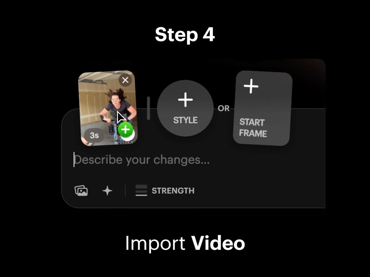 Step 4: Import Video 1