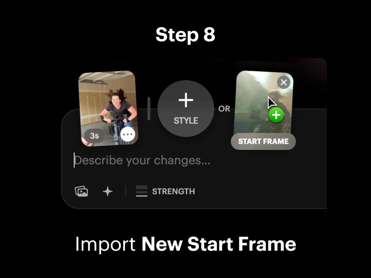 Step 8: Import New Start Frame 1