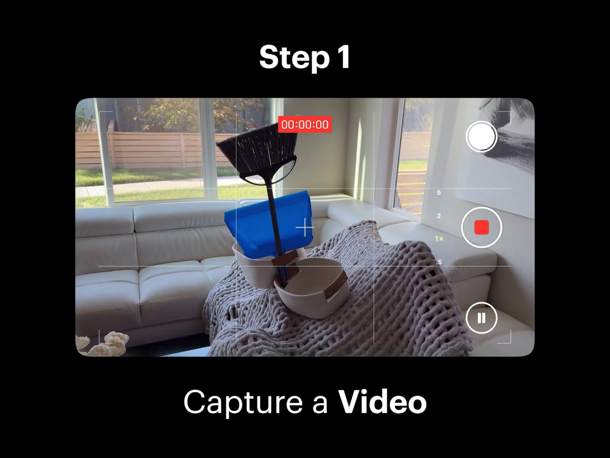 Step 1: Capture a Video 1