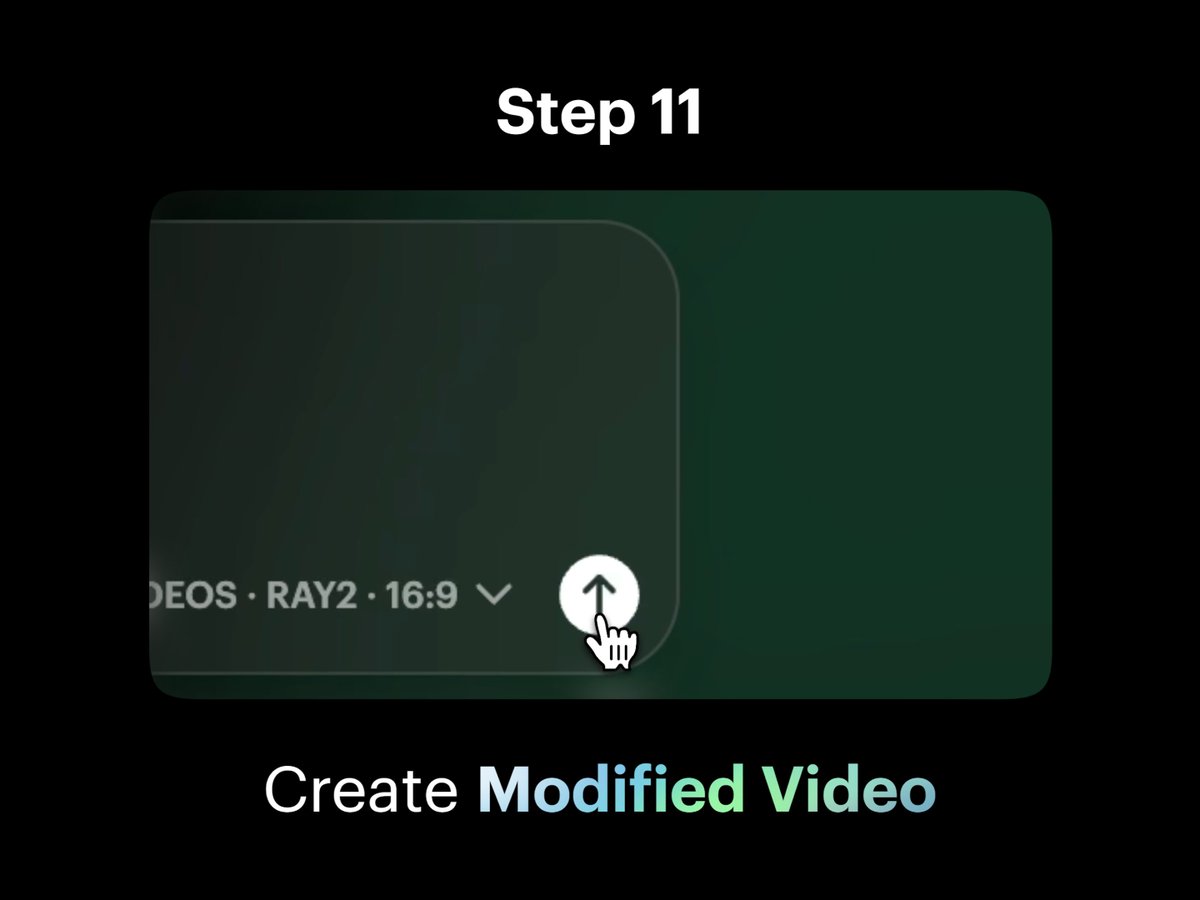 Step 11: Create Modified Video 1