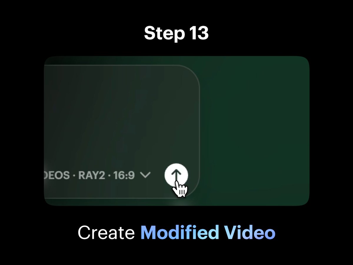 Step 13: Create Modified Video 1