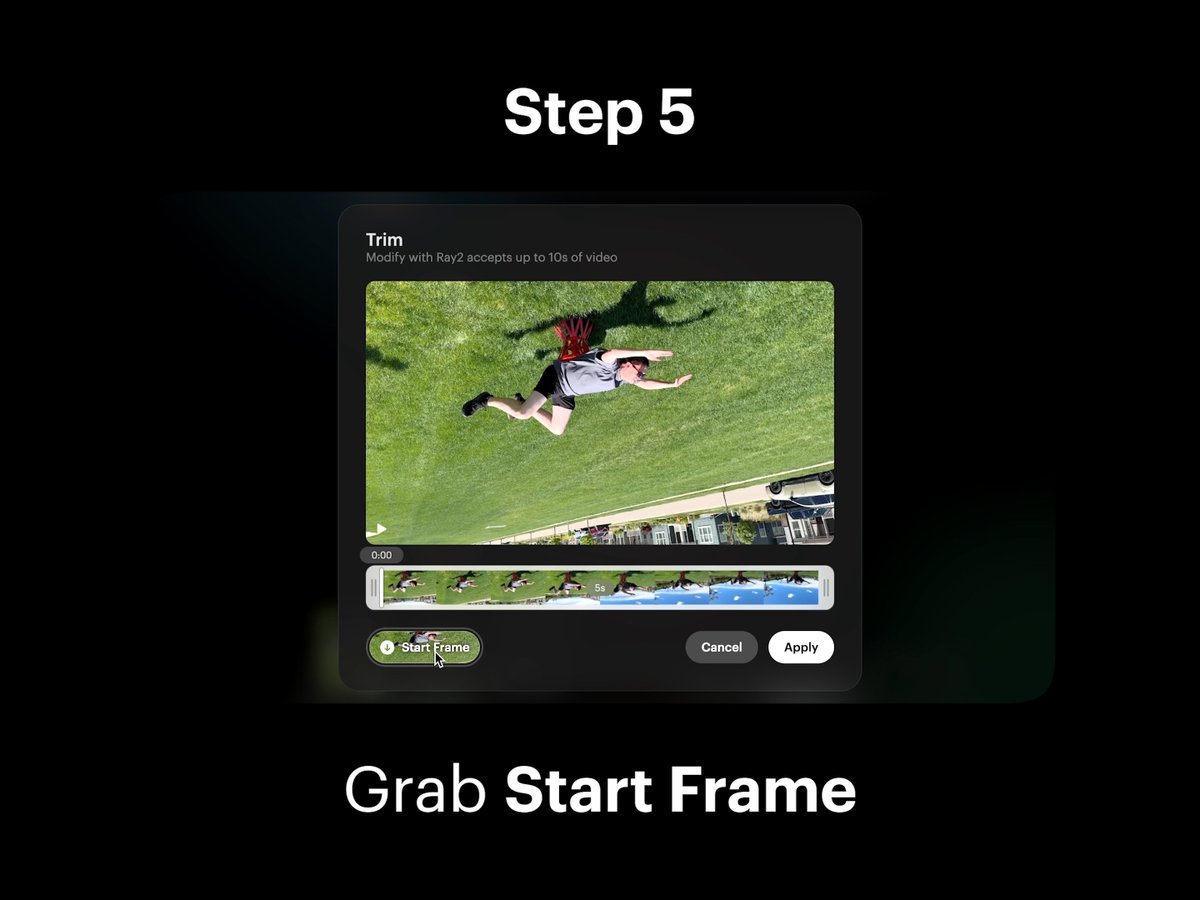 Step 5: Open Trim View 1
