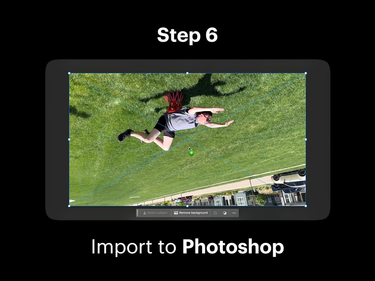 Step 6: Import to Photoshop 1