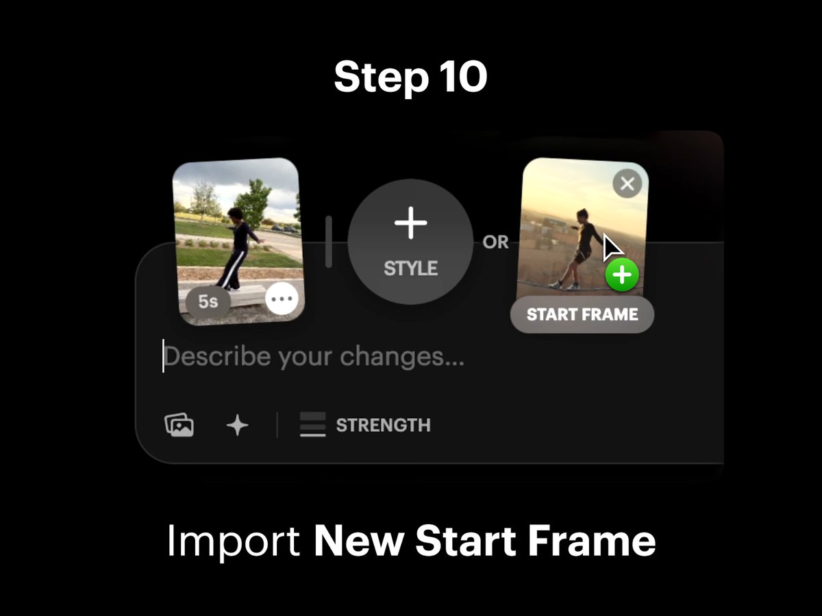 Step 10: Import New Start Frame 1
