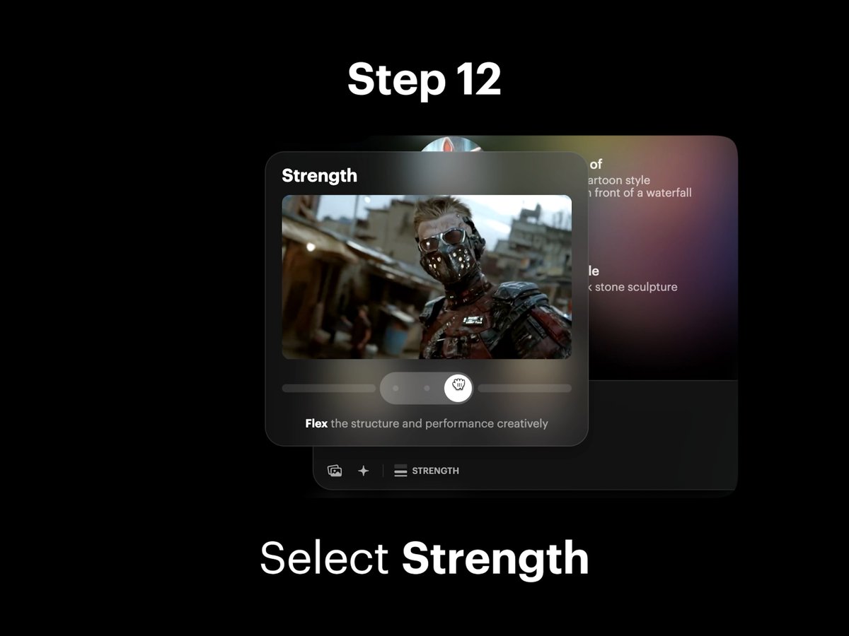 Step 12: Select Strength 1