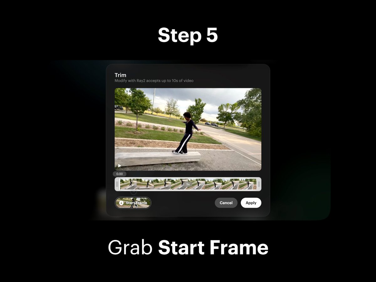 Step 5: Open Trim View 1