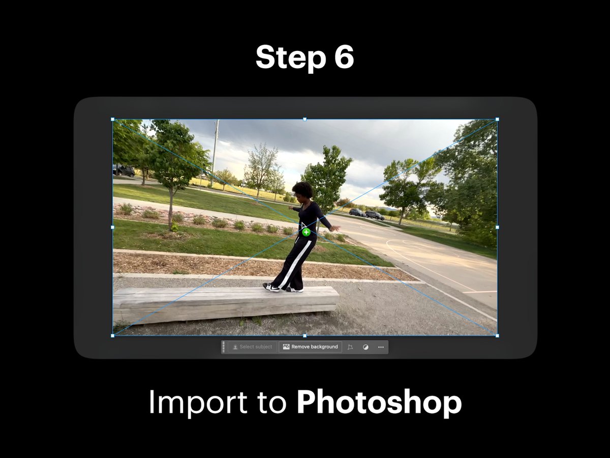 Step 6: Import to Photoshop 1