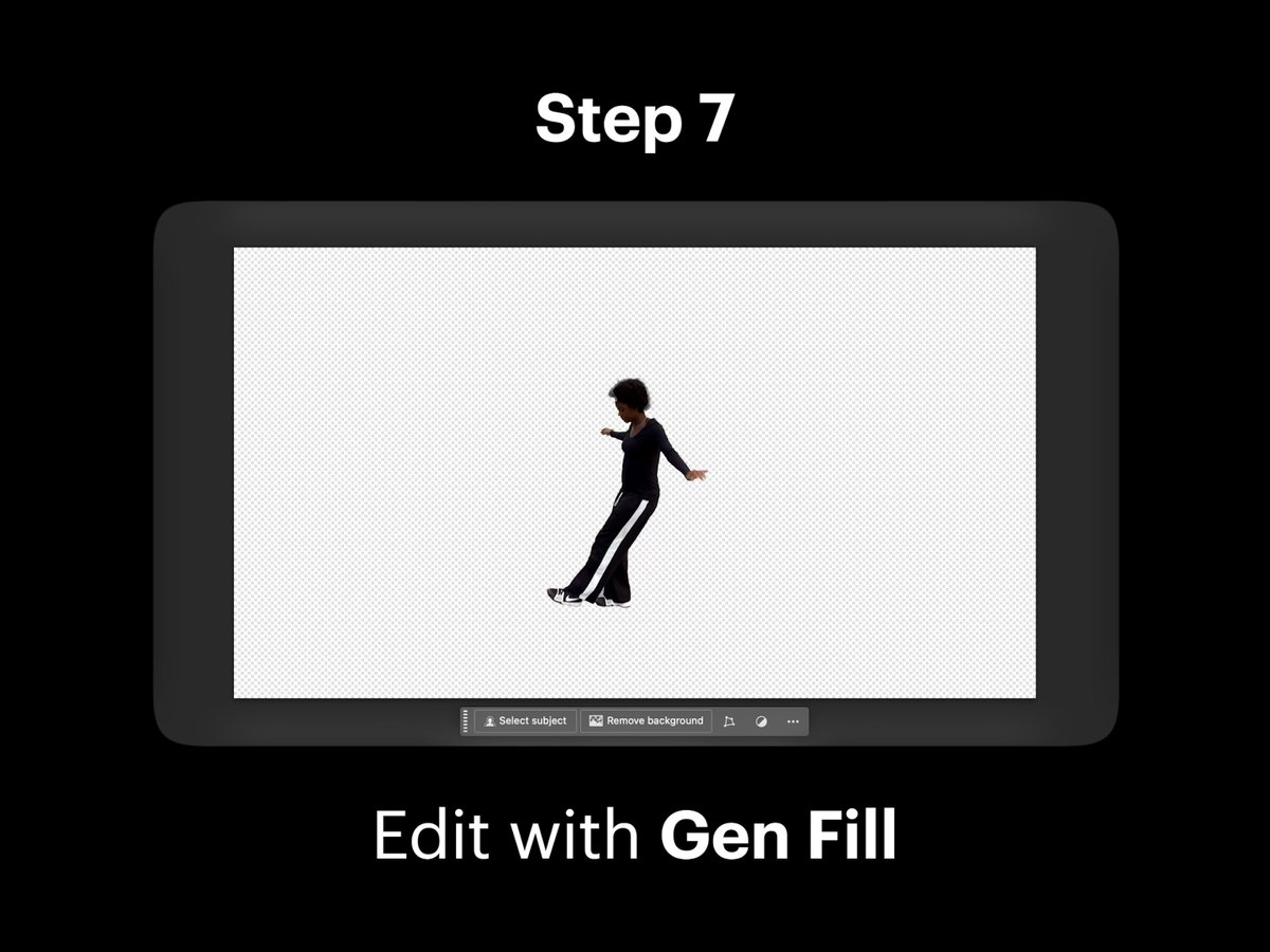 Step 7: Edit with Gen Fill and Pen Tool 1