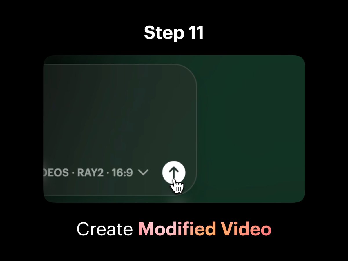 Step 11: Create Modified Video 1